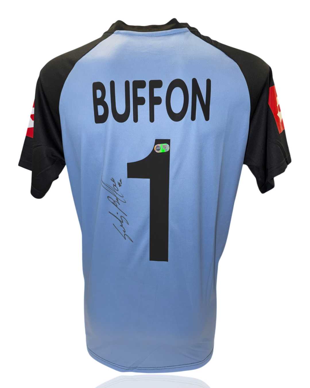 GIANLUIGI BUFFON SIGNED 2002/03 JUVENTUS GOALKEEPER SHIRT (ACG AG17644)