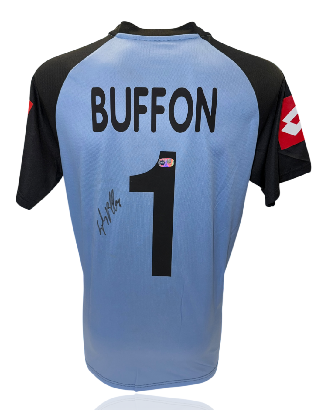 GIANLUIGI BUFFON SIGNED 2002/03 JUVENTUS GOALKEEPER SHIRT (ACG CERT AG17645)