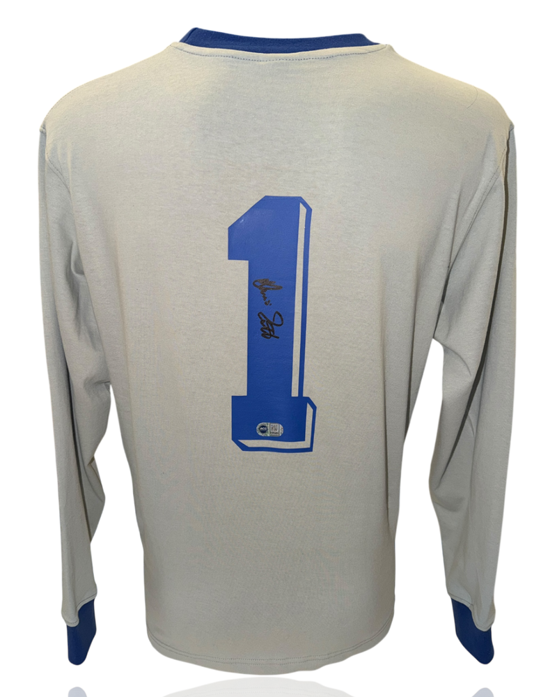DINO ZOFF SIGNED ITALY 1982 HOME GOALKEEPER SHIRT (ACG CERT AG17472)-1