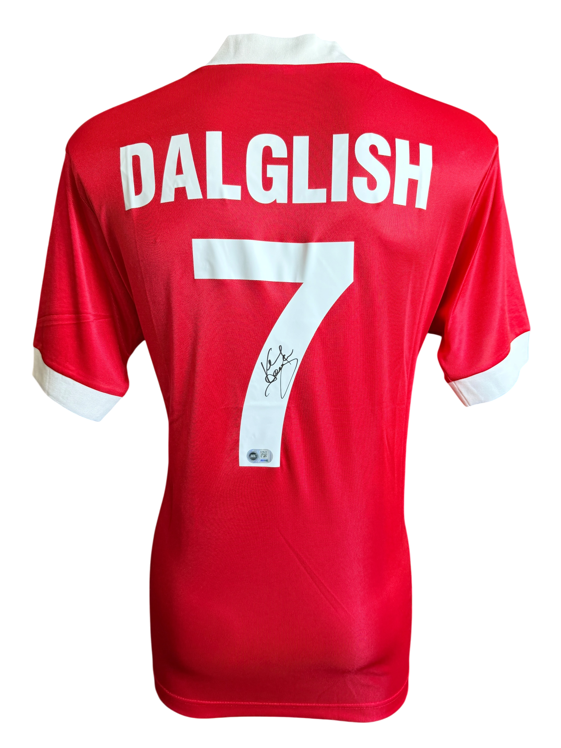 KENNY DALGLISH SIGNED LIVERPOOL FC 1978 HOME SHIRT (ACG CERT AG135907)-1