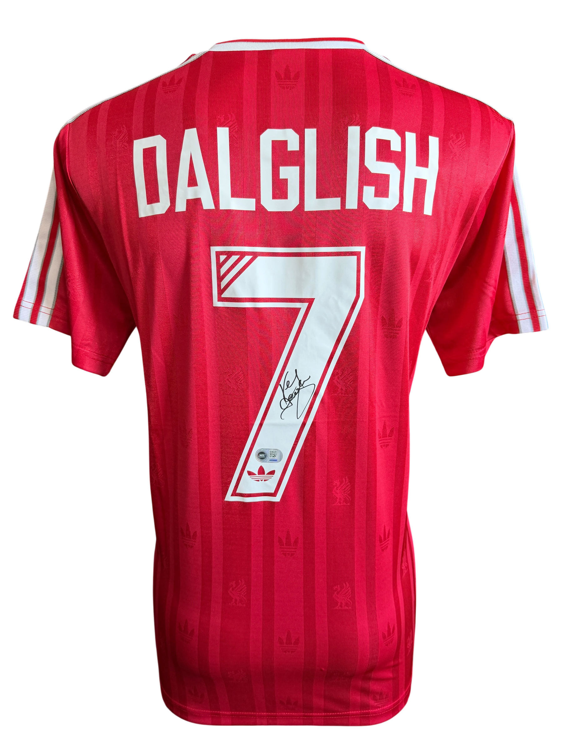 KENNY DALGLISH SIGNED LIVERPOOL FC 1988/89 HOME SHIRT (ACG CERT AG135909)