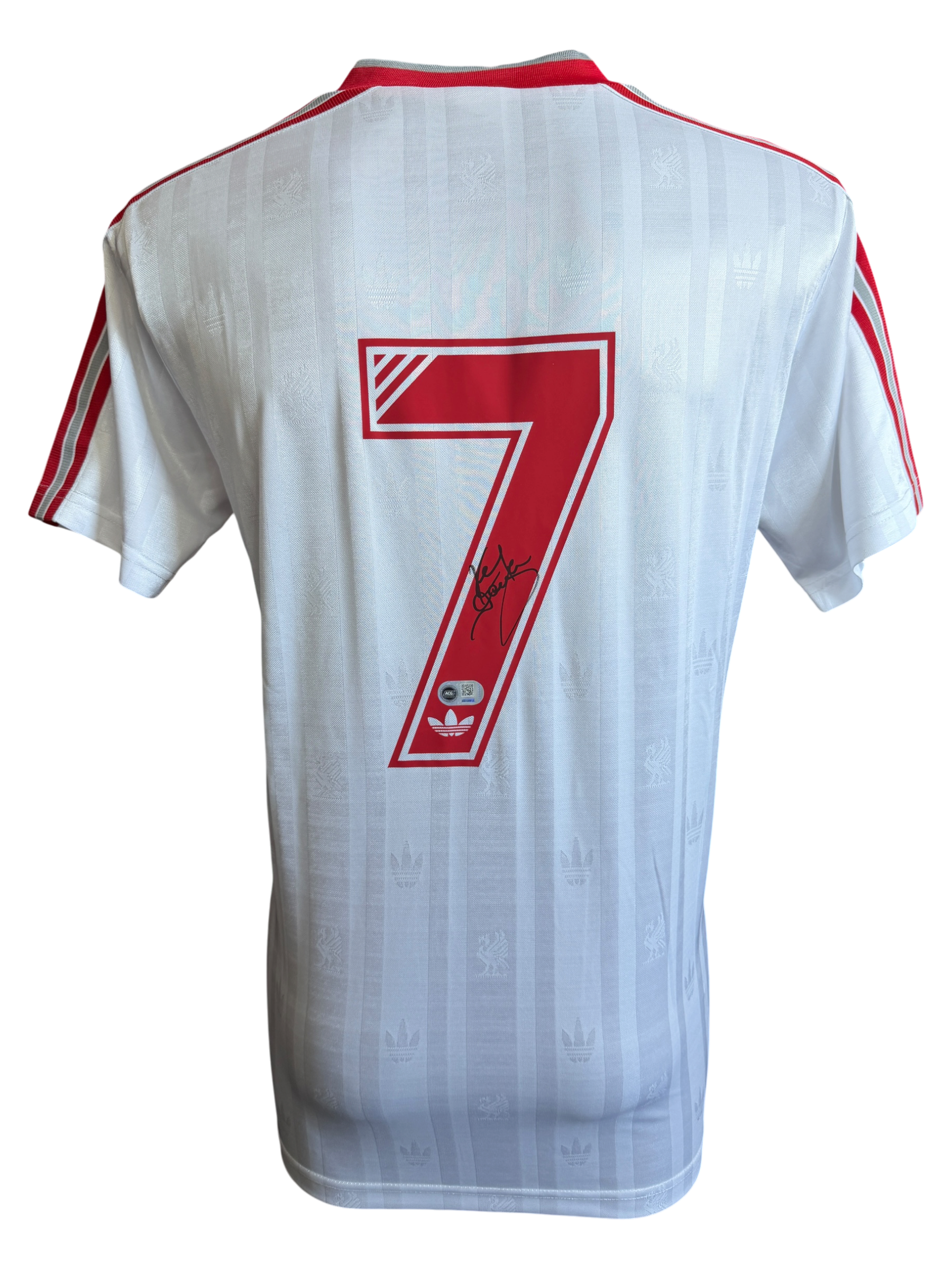 KENNY DALGLISH SIGNED LIVERPOOL FC 1989/90 THIRD SHIRT (ACG CERT AG135913)