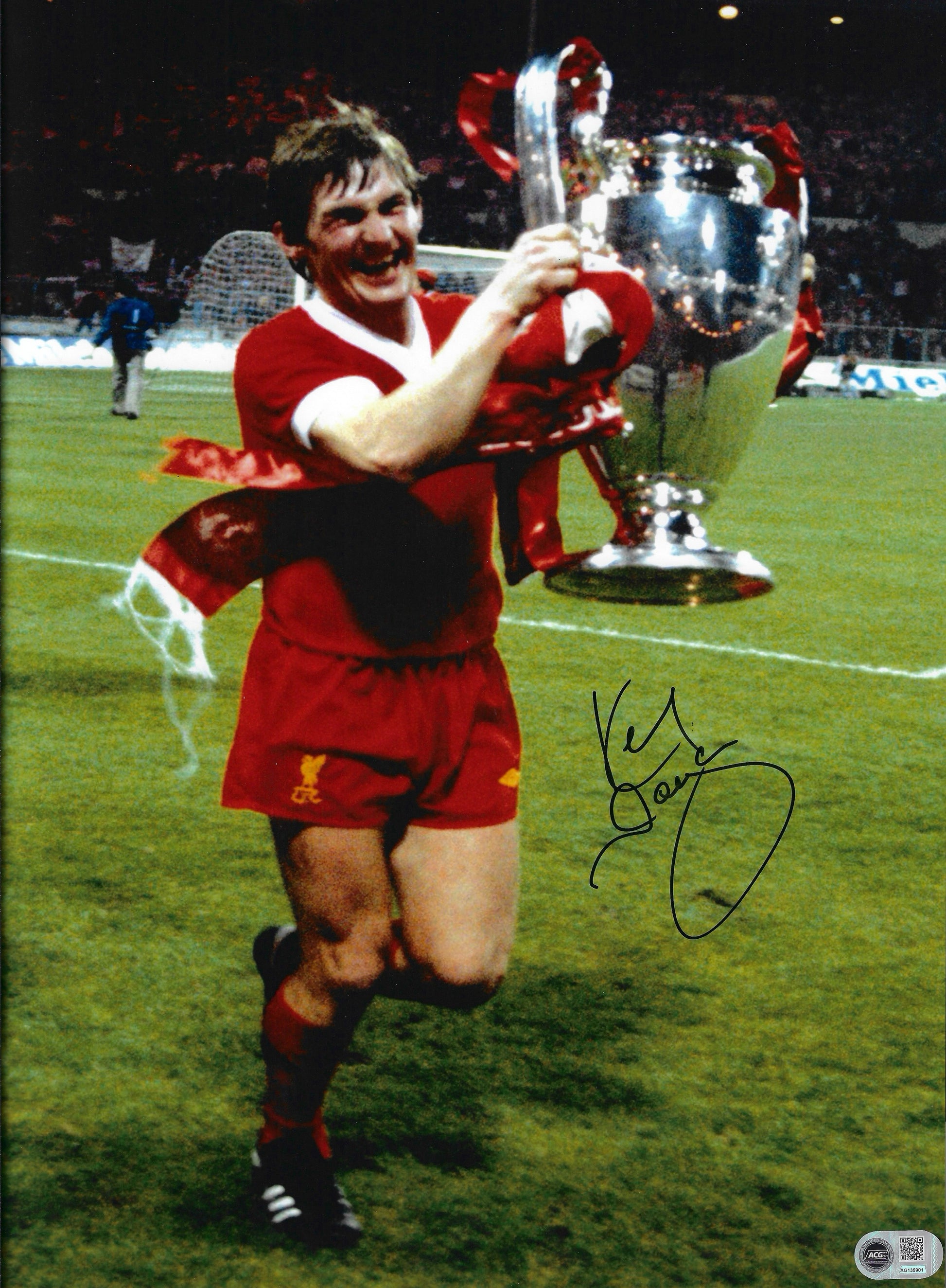 KENNY DALGLISH SIGNED LIVERPOOL WEMBLEY 78 16X12 PHOTO (ACG CERT AG135901)-1