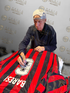 FRANCO BARESI SIGNED AC MILAN 1993/95 HOME SHIRT (ACG CERT AG17698)-2
