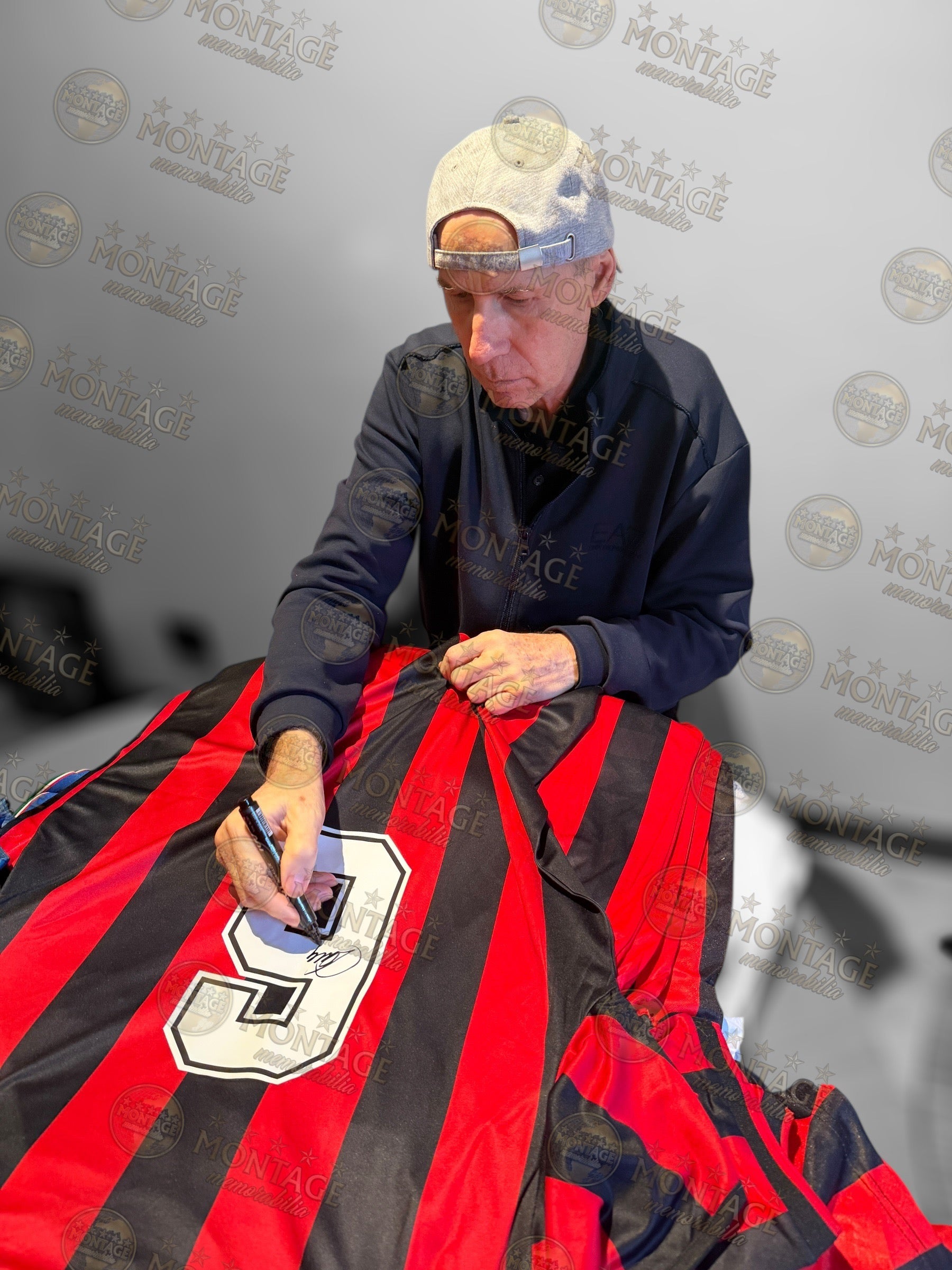 FRANCO BARESI SIGNED AC MILAN 1988/89 HOME SHIRT (ACG CERT AG17699)-2