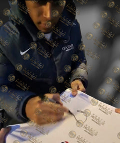 DESIRE DOUE SIGNED 2025/26 PARIS SAINT-GERMAIN PSG AWAY SHIRT (ACG CERT AG17766)-4