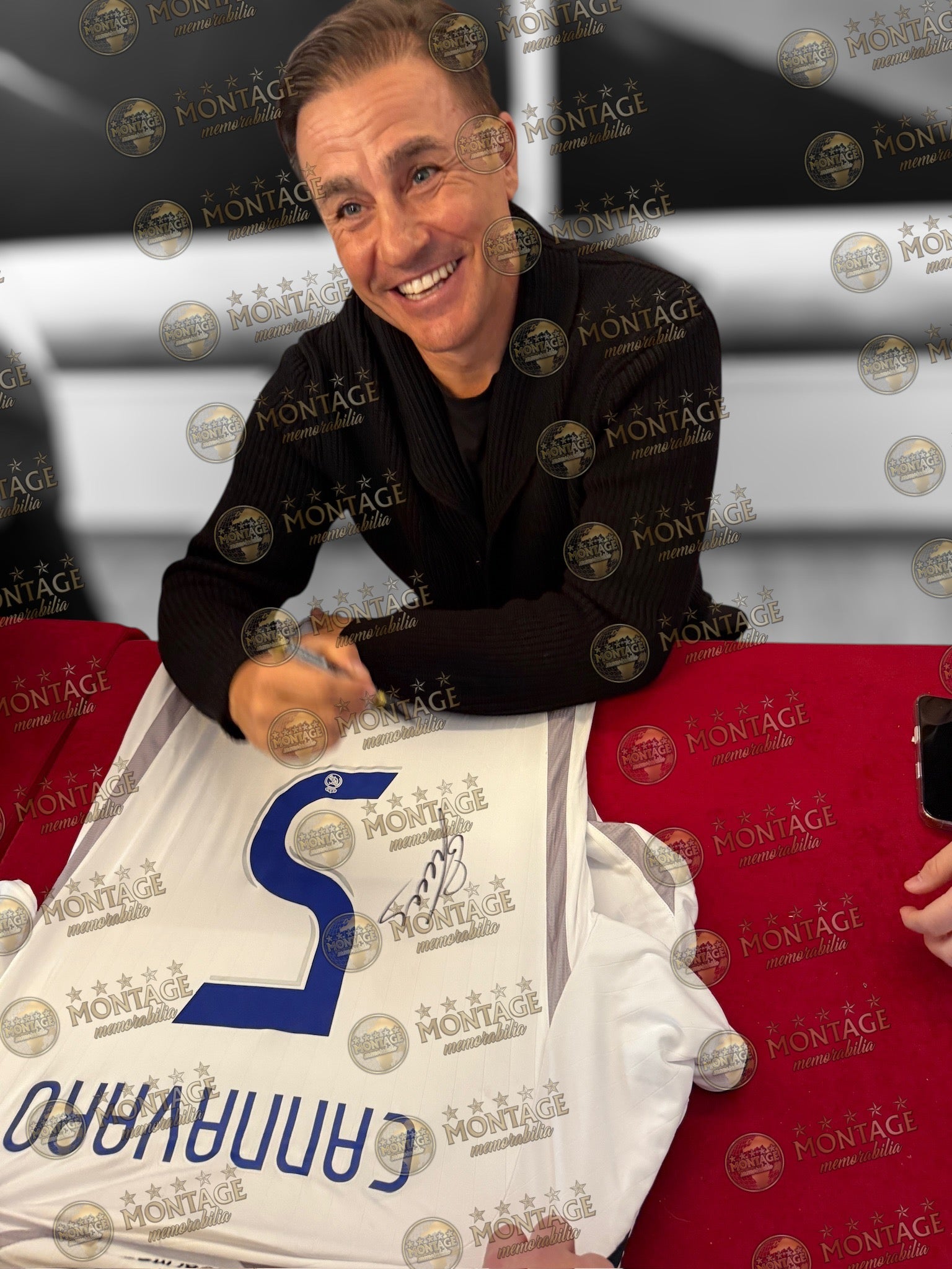 FABIO CANNAVARO SIGNED REAL MADRID 2006/07 HOME SHIRT (ACG CERT AG17497)-3