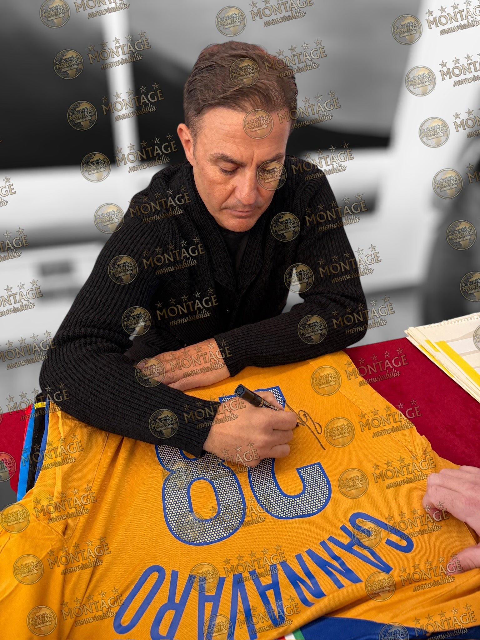 FABIO CANNAVARO SIGNED JUVENTUS 2005/06 AWAY SHIRT (ACG CERT AG17445)