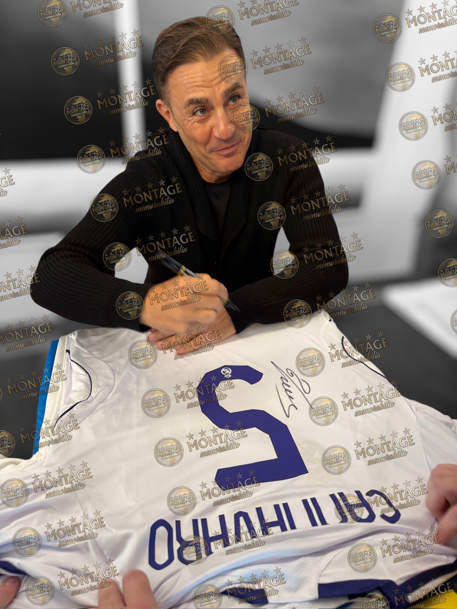 FABIO CANNAVARO SIGNED REAL MADRID 2007/08 HOME SHIRT (ACG CERT AG17449)