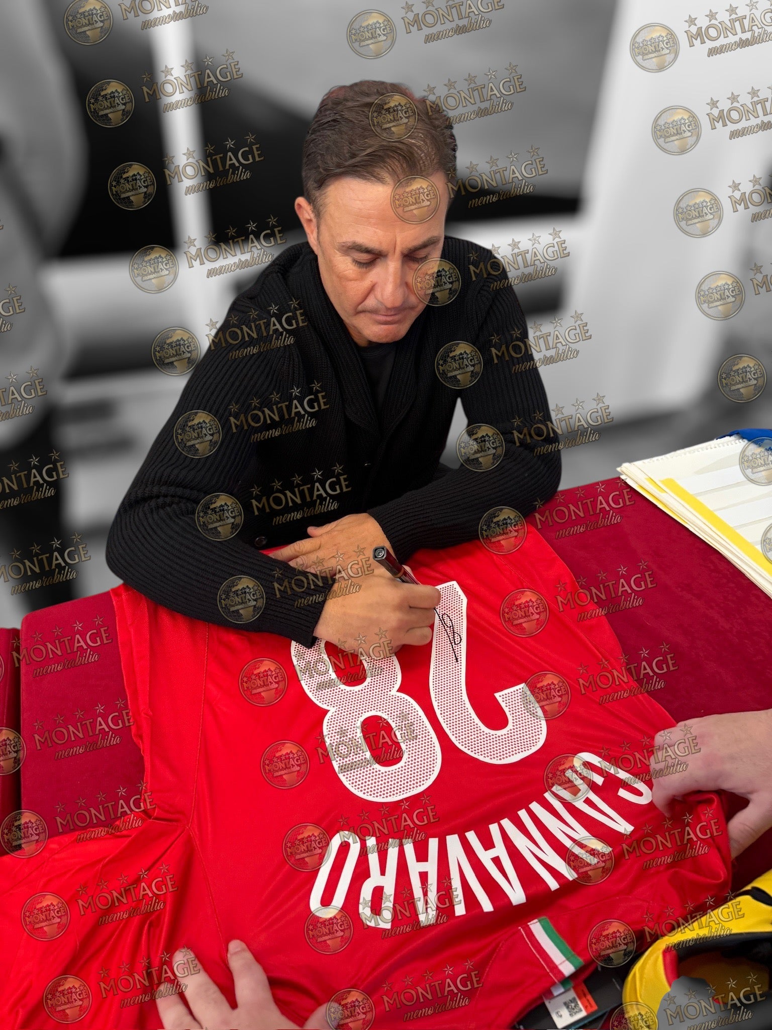 FABIO CANNAVARO SIGNED JUVENTUS 2005/06 THIRD SHIRT (ACG CERT AG17448)