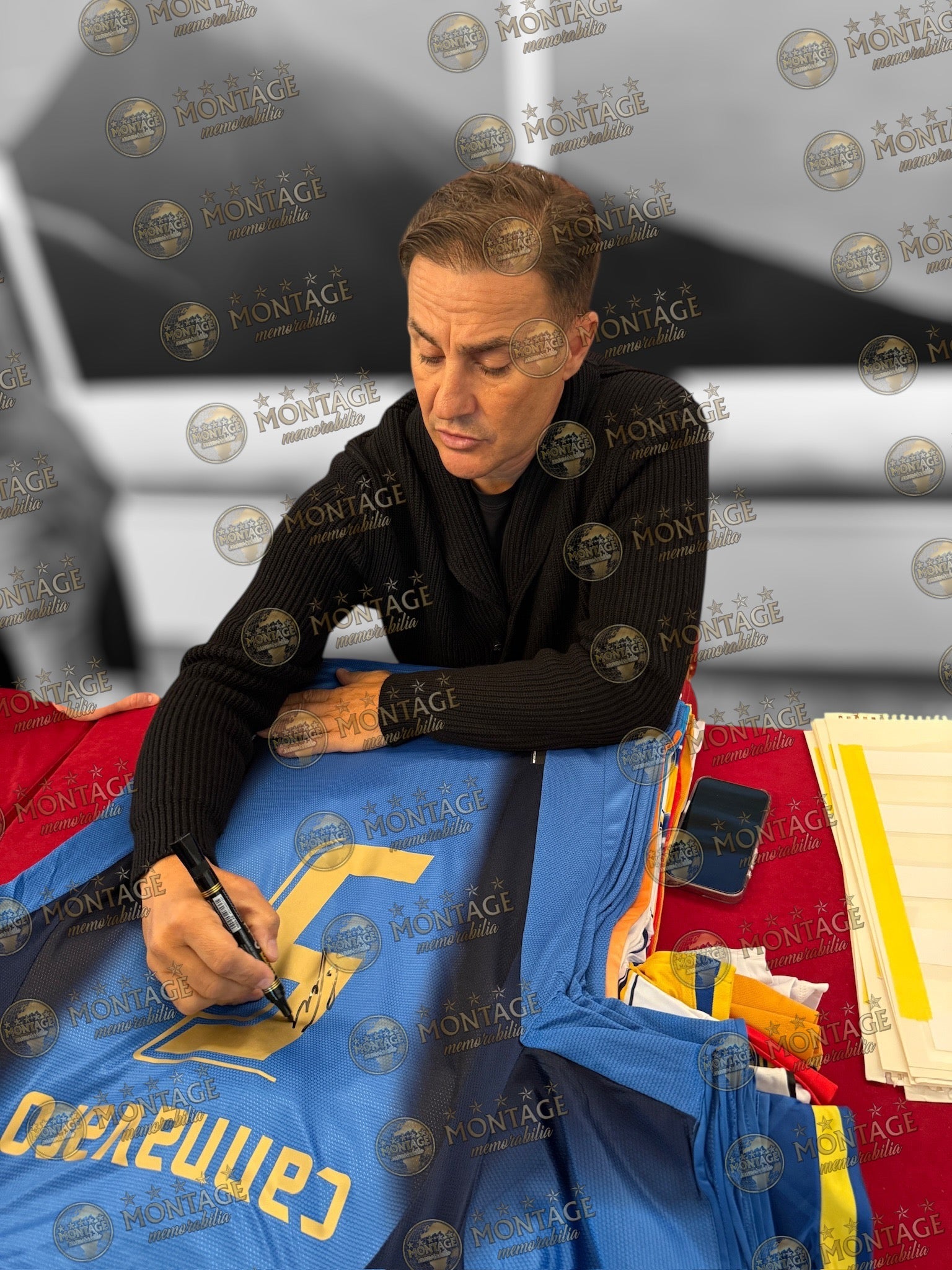 FABIO CANNAVARO SIGNED ITALY 2006 WORLD CUP WINNERS HOME SHIRT (ACG CERT AG17439)-3
