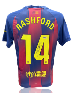 MARCUS RASHFORD SIGNED FC BARCELONA 2025/26 HOME SHIRT (ACG CERT AG17742)-1