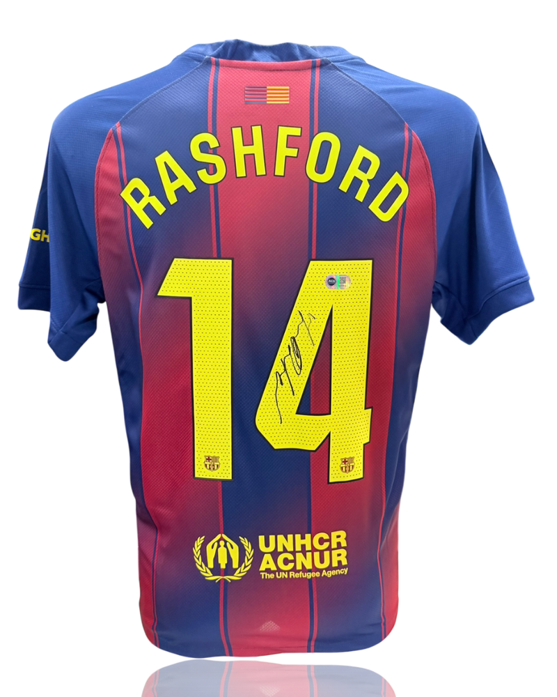 MARCUS RASHFORD SIGNED FC BARCELONA 2025/26 HOME SHIRT (ACG CERT AG17742)-1