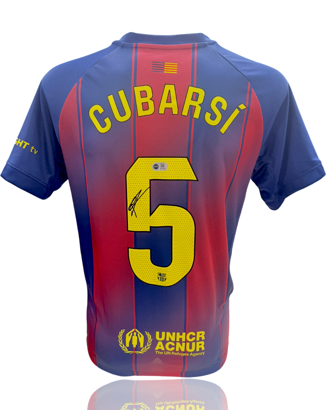 PAU CUBARSI SIGNED FC BARCELONA 2025/26 HOME SHIRT (ACG CERT AG17760)-1