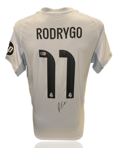 RODRYGO SIGNED REAL MADRID 2025/26 HOME SHIRT (ACG CERT AG17767)-1