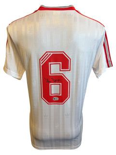 ALAN HANSEN SIGNED LIVERPOOL FC 1989/90 THIRD SHIRT (ACG CERT AG135947)-1