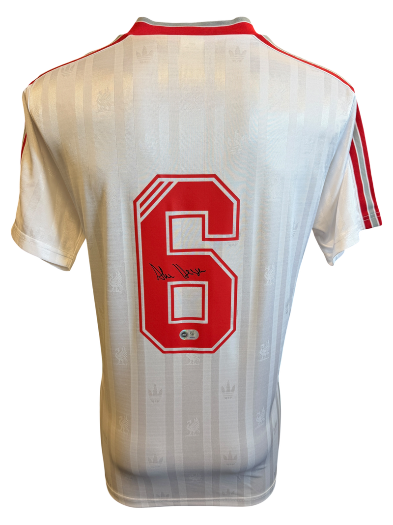 ALAN HANSEN SIGNED LIVERPOOL FC 1989/90 THIRD SHIRT (ACG CERT AG135947)-1