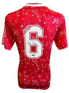 ALAN HANSEN SIGNED LIVERPOOL FC 1989/90 HOME SHIRT (ACG CERT AG135948)-1