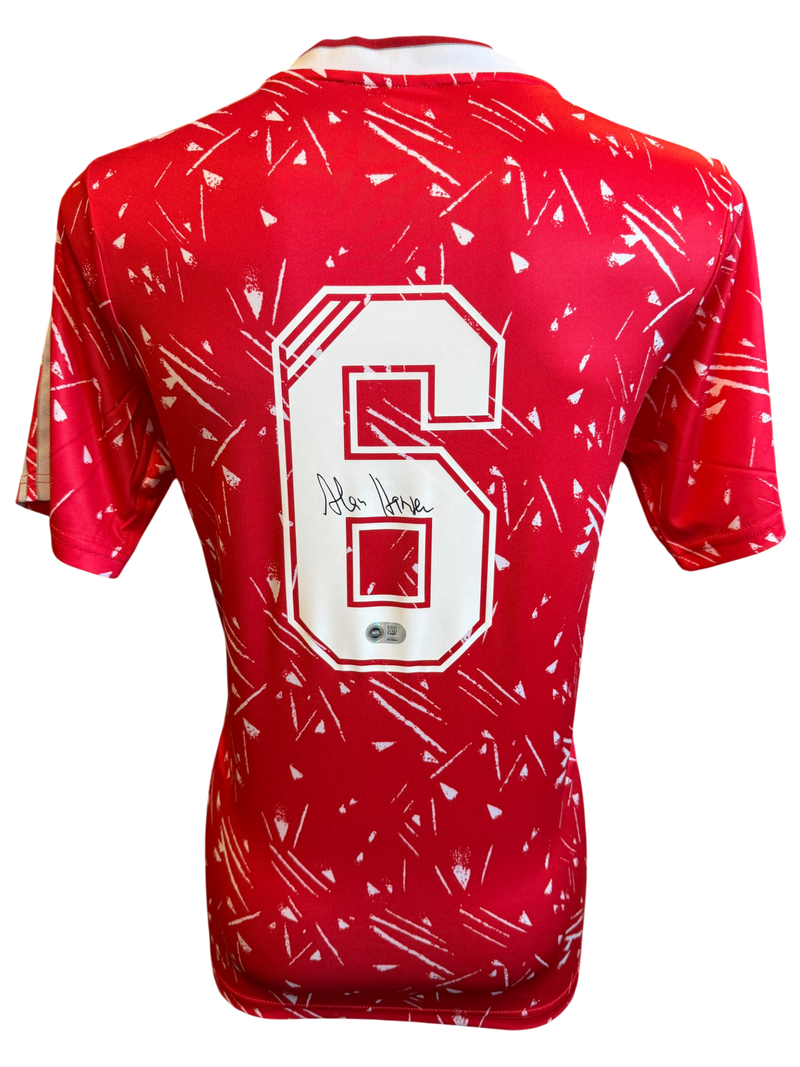 ALAN HANSEN SIGNED LIVERPOOL FC 1989/90 HOME SHIRT (ACG CERT AG135948)-1
