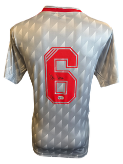 ALAN HANSEN SIGNED LIVERPOOL FC 1989/90 AWAY SHIRT (ACG CERT AG135950)-1