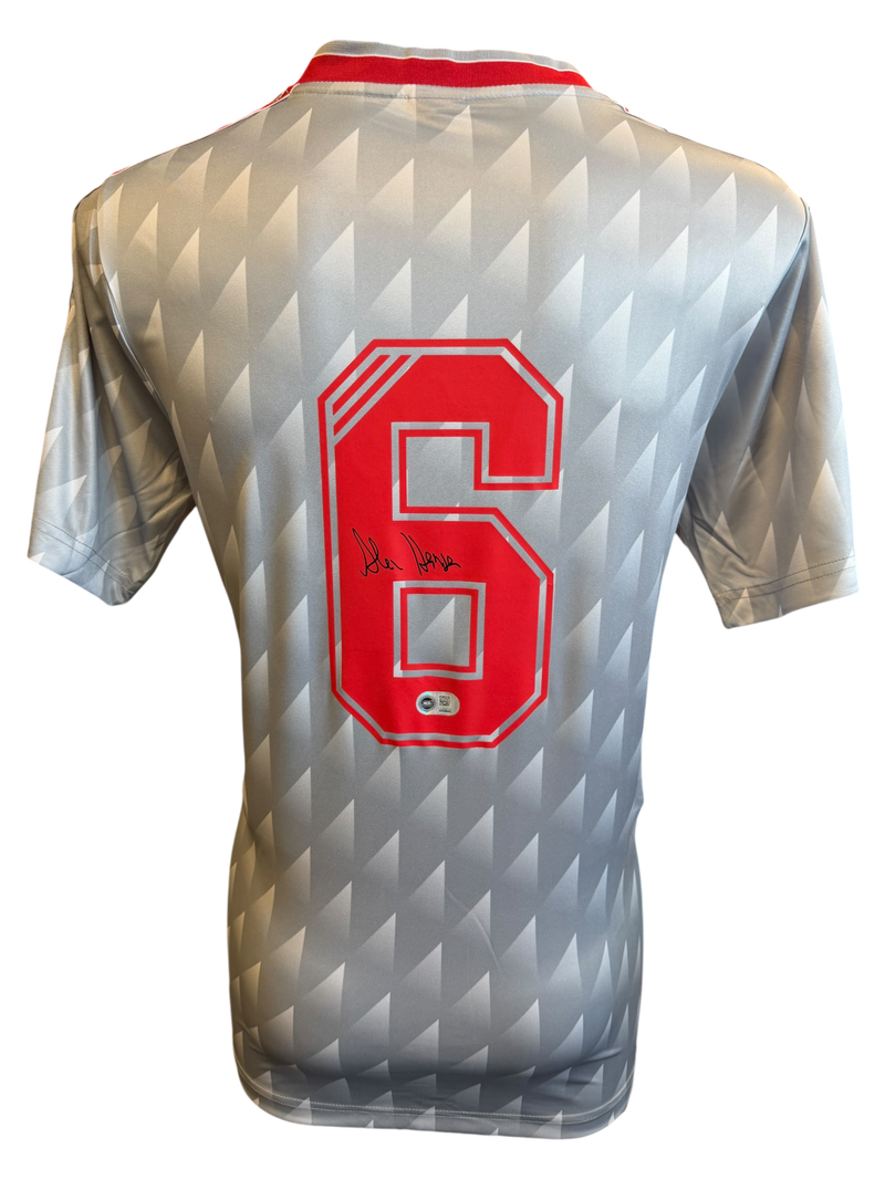ALAN HANSEN SIGNED LIVERPOOL FC 1989/90 AWAY SHIRT (ACG CERT AG135950)-1