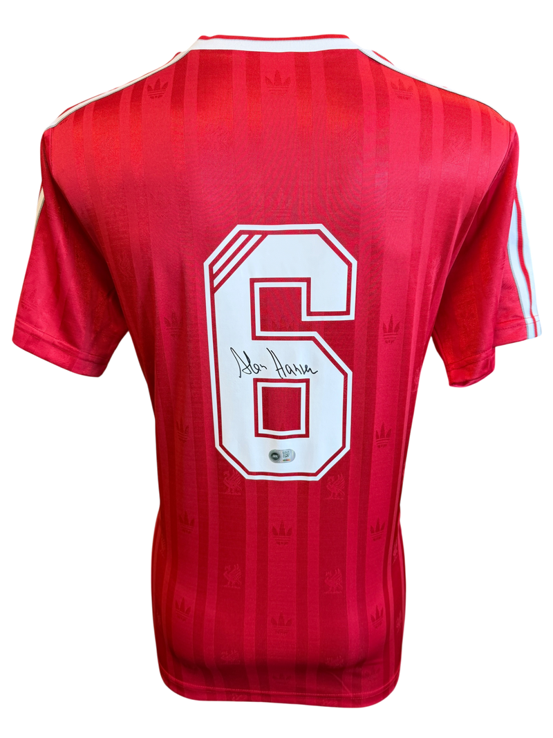 ALAN HANSEN SIGNED LIVERPOOL FC 1988/89 HOME SHIRT (ACG CERT AG135951)-1