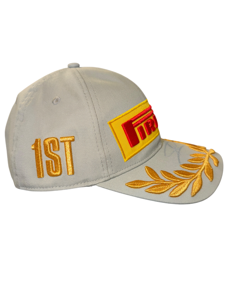 LANDO NORRIS SIGNED SILVERSTONE 2025 PIRELLI FORMULA 1 CAP (ACG CERT AG17774)-5