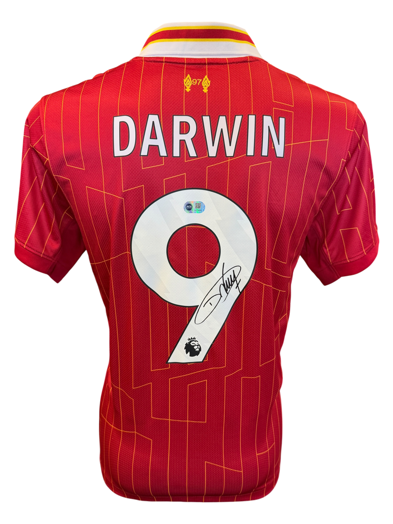 DARWIN NUNEZ SIGNED 2024/25 LIVERPOOL FC HOME SHIRT (ACG CERT AG19300)-1