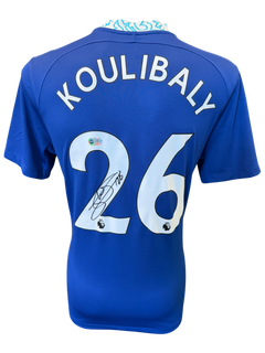 KALIDOU KOULIBALY SIGNED CHELSEA FC 2022/23 HOME SHIRT (ACG CERT AG19311)-1