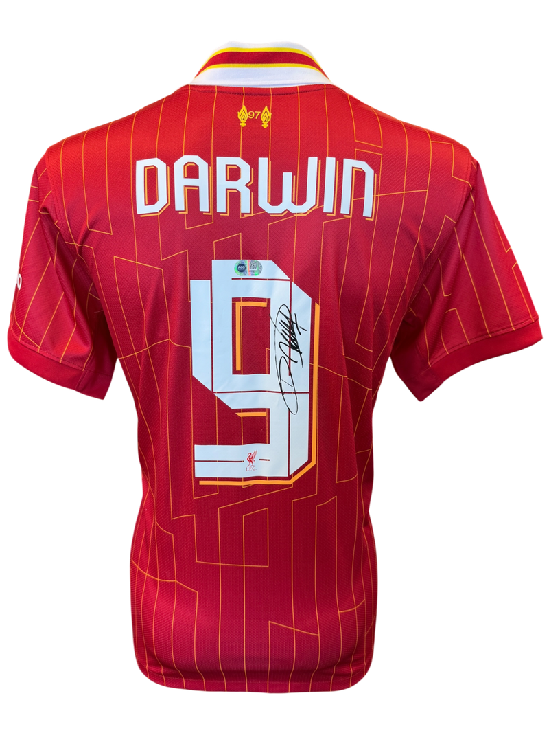DARWIN NUNEZ SIGNED LIVERPOOL FC 23/24 HOME SHIRT (ACG CERT AG19315)-1