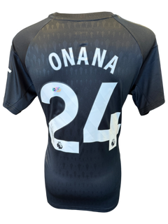 ANDRE ONANA SIGNED 2023/24 MANCHESTER UTD GOALKEEPER SHIRT (ACG CERT AG19318)-1
