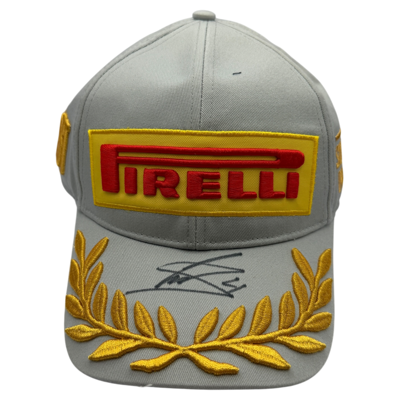 LANDO NORRIS SIGNED SILVERSTONE 2025 PIRELLI FORMULA 1 CAP (ACG CERT AG19321)-1