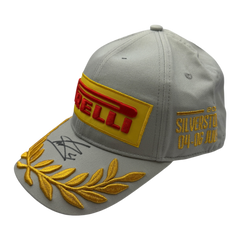 LANDO NORRIS SIGNED SILVERSTONE 2025 PIRELLI FORMULA 1 CAP (ACG CERT AG19321)-2