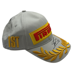 LANDO NORRIS SIGNED SILVERSTONE 2025 PIRELLI FORMULA 1 CAP (ACG CERT AG19321)-3