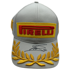 LANDO NORRIS SIGNED SILVERSTONE 2025 PIRELLI FORMULA 1 CAP (ACG CERT AG19322)-1