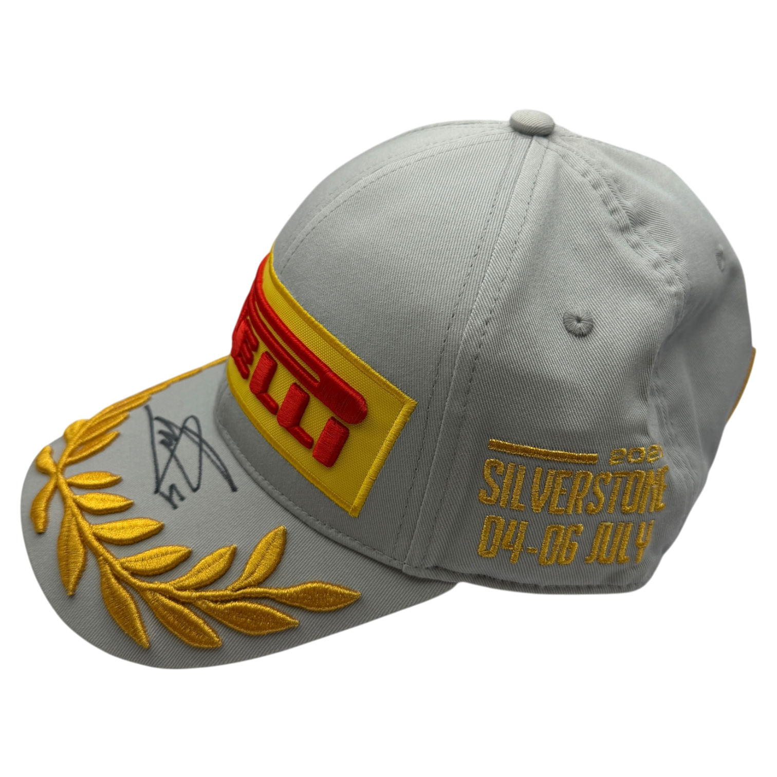 LANDO NORRIS SIGNED SILVERSTONE 2025 PIRELLI FORMULA 1 CAP (ACG CERT AG19322)-2