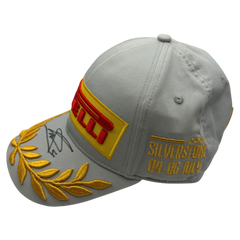 LANDO NORRIS SIGNED SILVERSTONE 2025 PIRELLI FORMULA 1 CAP (ACG CERT AG19322)-2