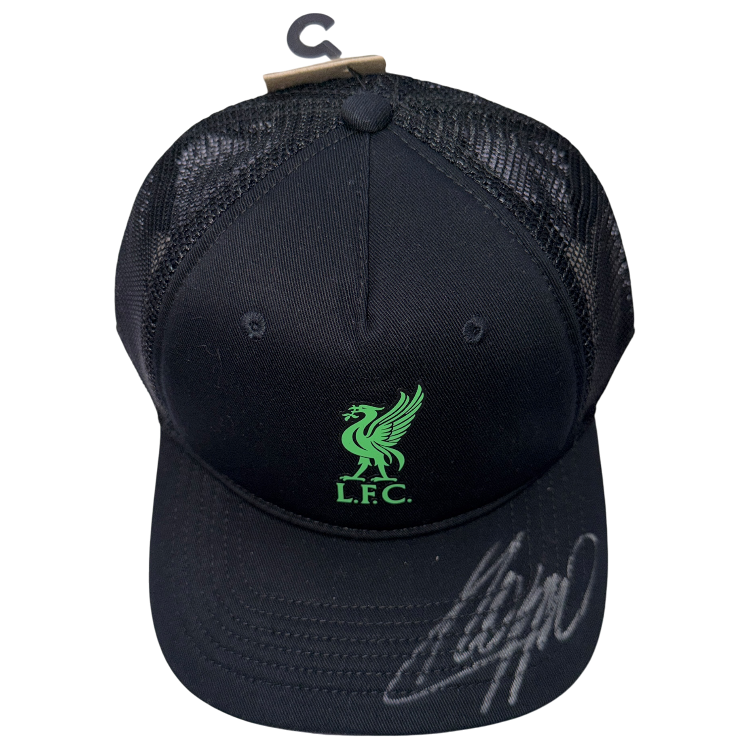 JURGEN KLOPP SIGNED LIVERPOOL FC NIKE BLACK GREEN MESH CAP (ACG CERT AG19323)-2