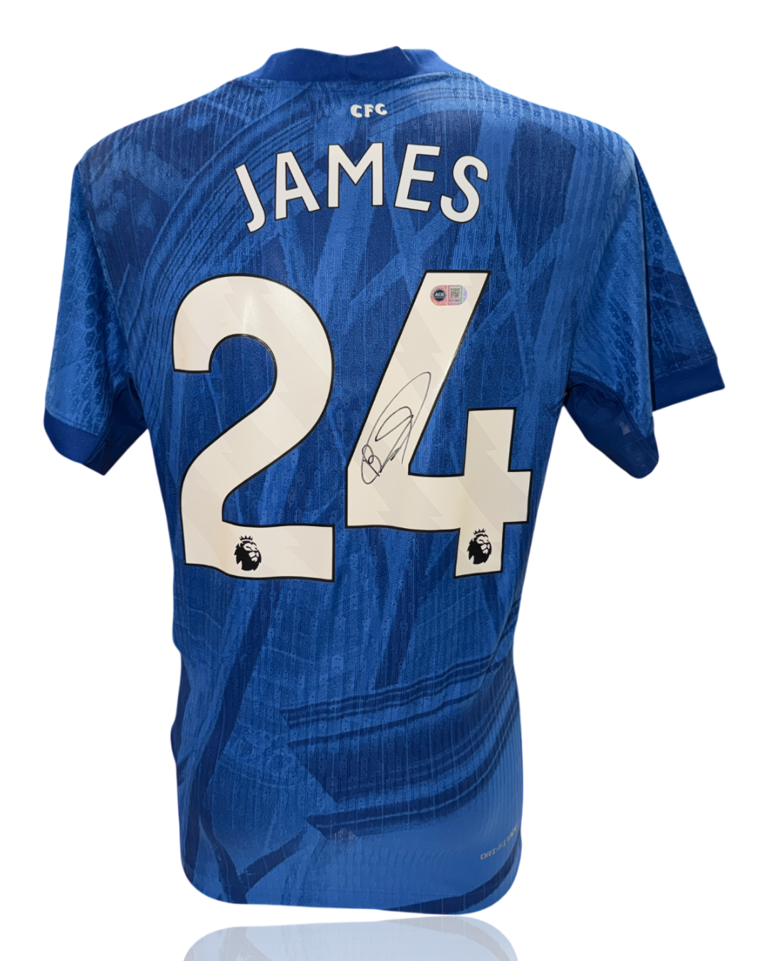 REECE JAMES SIGNED CHELSEA FC 2025/26 HOME SHIRT (ACG CERT AG17827)