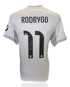 RODRYGO SIGNED REAL MADRID 2025/26 HOME SHIRT (ACG CERT AG17867)-1