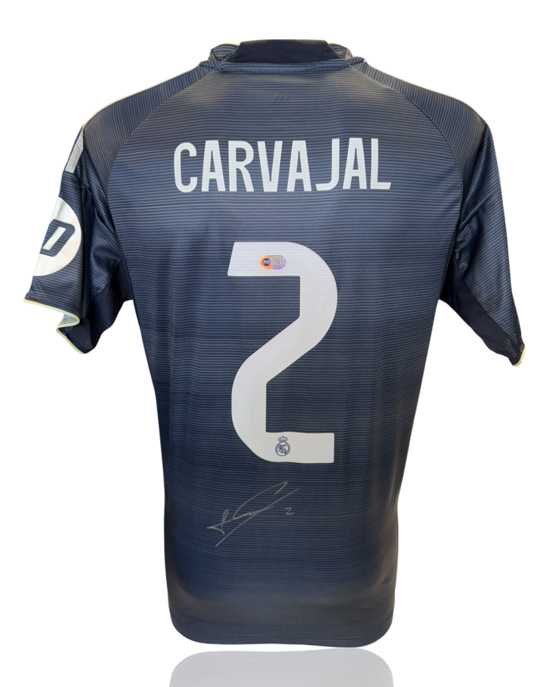 DANI CARVAJAL SIGNED REAL MADRID 2025/26 AWAY SHIRT (ACG CERT AG17871)-1