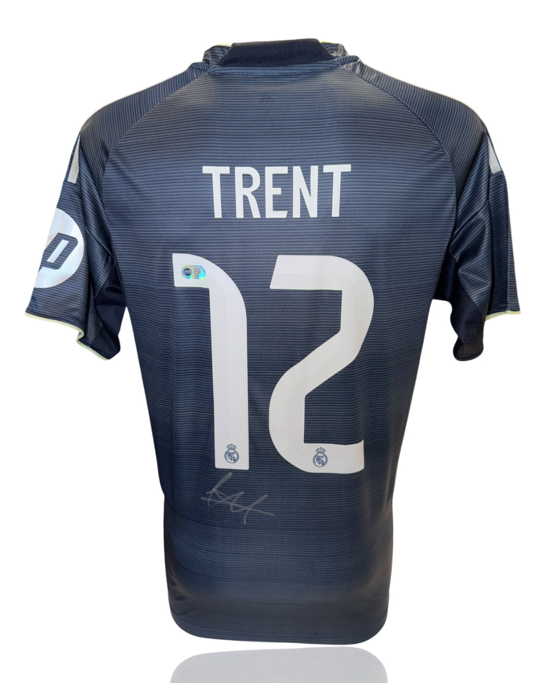 TRENT ALEXANDER-ARNOLD SIGNED REAL MADRID 2025/26 AWAY SHIRT (ACG CERT AG17873)-1