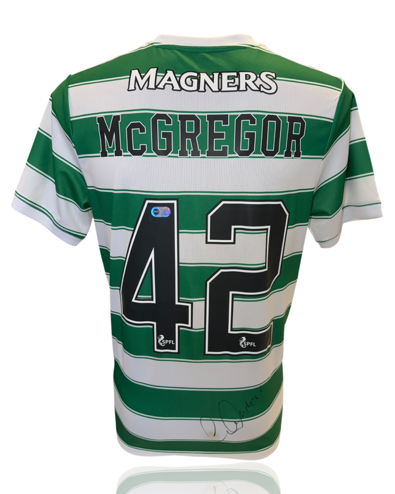 CALLUM MCGREGOR SIGNED CELTIC FC 2021/22 HOME SHIRT (ACG CERT AG17875)-1