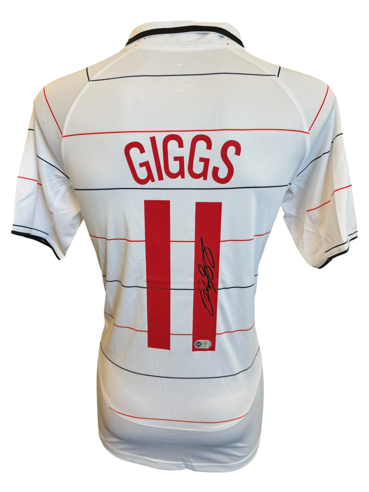 RYAN GIGGS SIGNED MANCHESTER UNITED 2003/05 THIRD SHIRT (ACG CERT AG135970)-1