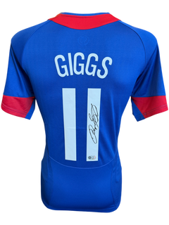RYAN GIGGS SIGNED MANCHESTER UNITED 2006/07 THIRD SHIRT (ACG CERT AG135971)-1
