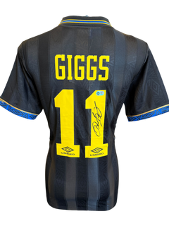RYAN GIGGS SIGNED MANCHESTER UNITED 1993/95 AWAY SHIRT (ACG CERT AG135973)-1
