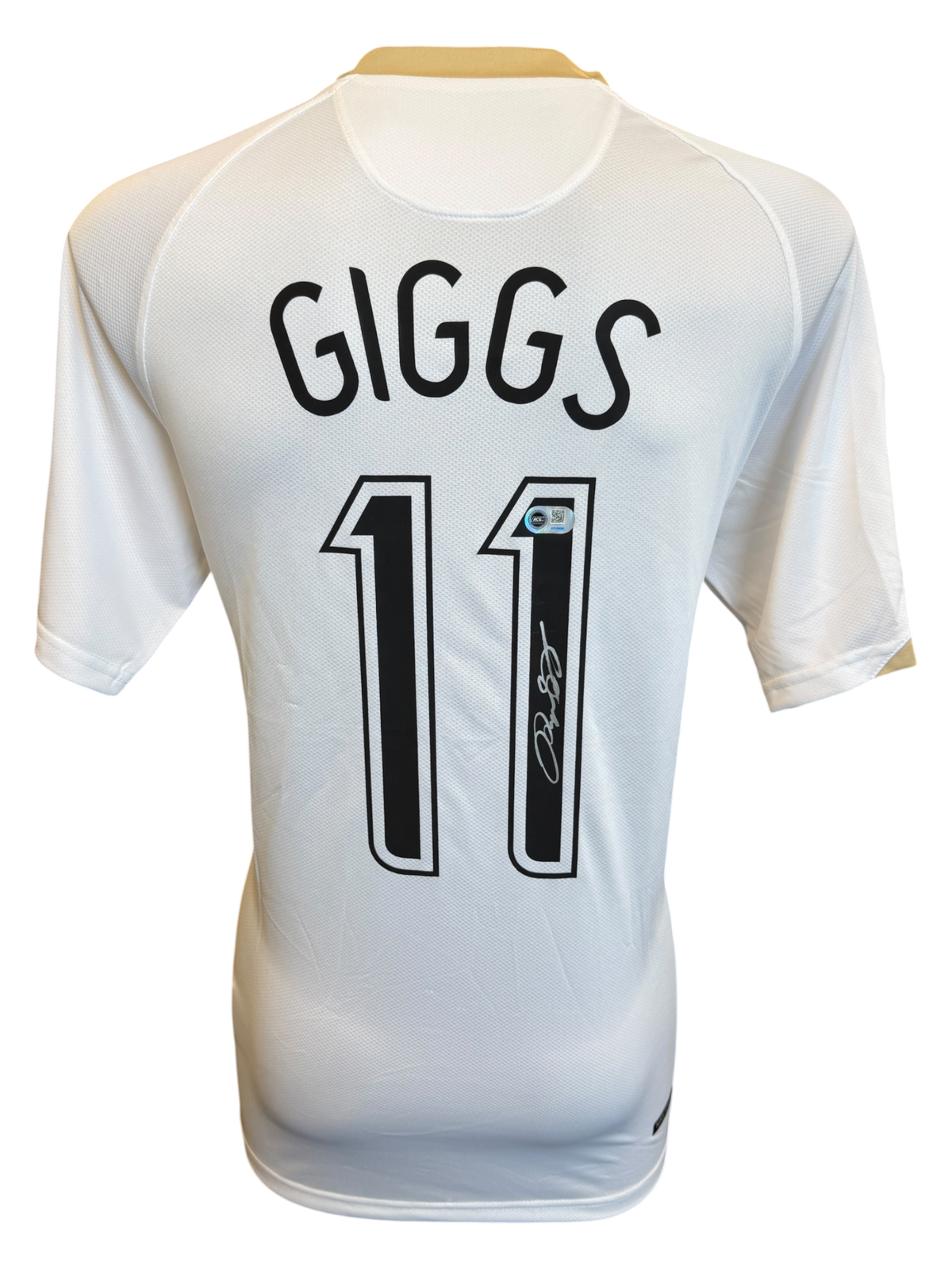 RYAN GIGGS SIGNED MANCHESTER UNITED 2006/07 AWAY SHIRT (ACG CERT AG180080)
