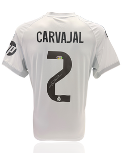 DANI CARVAJAL SIGNED REAL MADRID 2025/26 HOME SHIRT (ACG CERT AG17877)-1