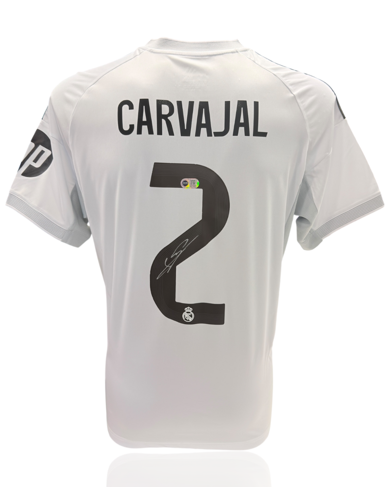 DANI CARVAJAL SIGNED REAL MADRID 2025/26 HOME SHIRT (ACG CERT AG17877)-1