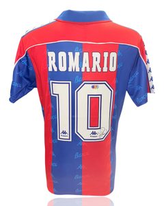 ROMARIO SIGNED FC BARCELONA 1992/95 HOME SHIRT (ACG CERT AG17894)-1